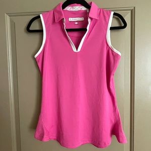 Pebble Beach Hot Pink Golf Tank